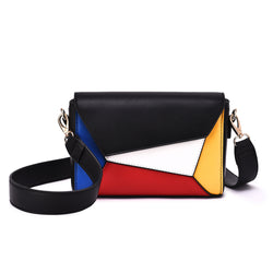 Sylvie Tonal Structured Flap Crossbody