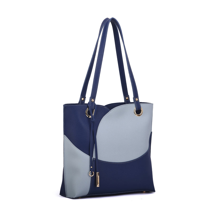 Itzel Color Block Tote