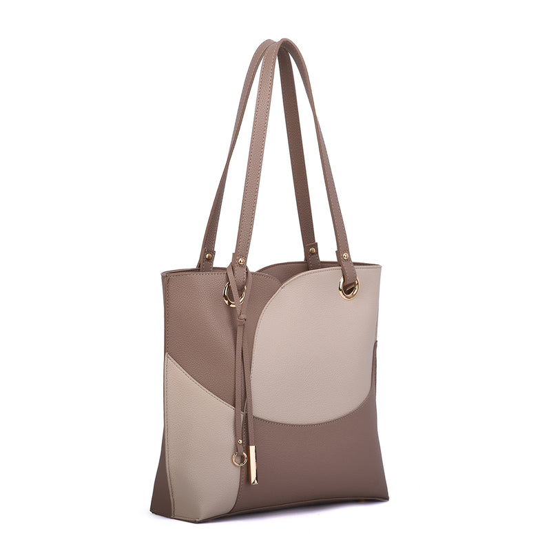 Itzel Color Block Tote