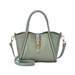 Michelle Woven Embossed Crossbody