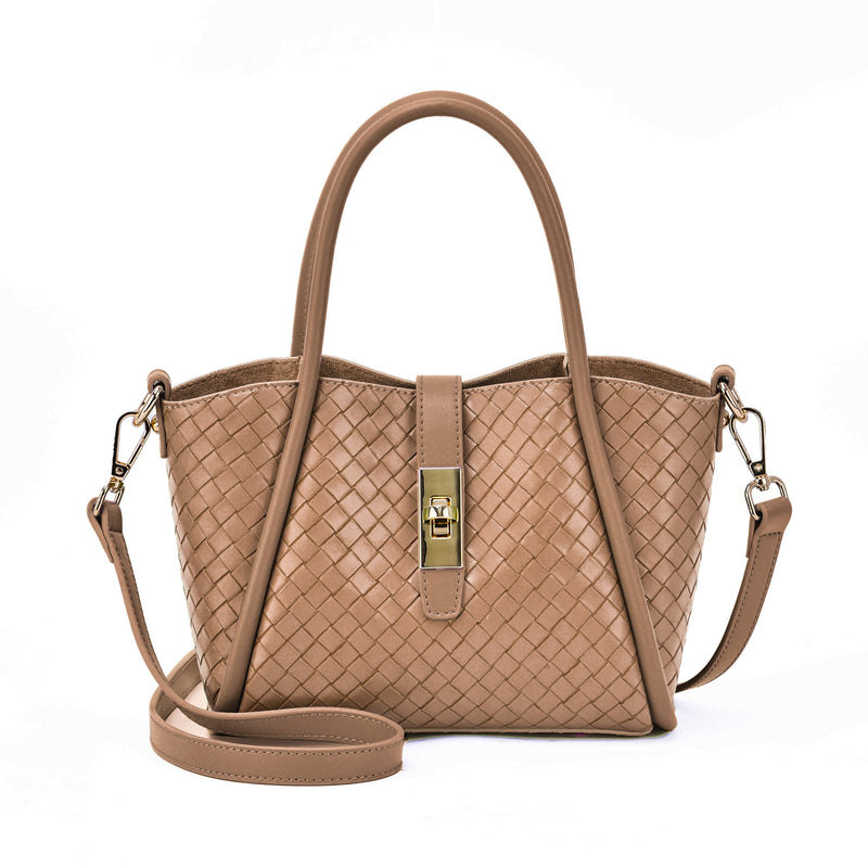 Michelle Woven Embossed Crossbody