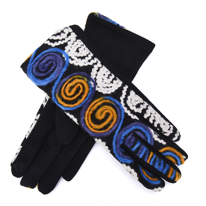 Rosalie Women Embroidered Floral Gloves