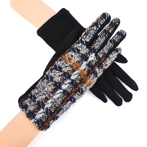 Skye Women Plaid Winter Tartan Gloves