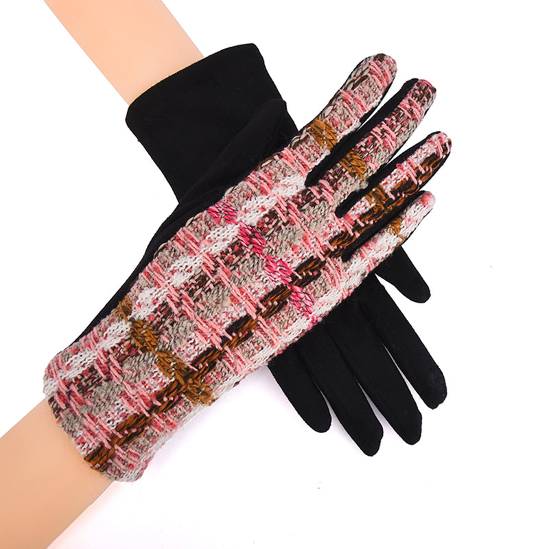 Skye Women Plaid Winter Tartan Gloves