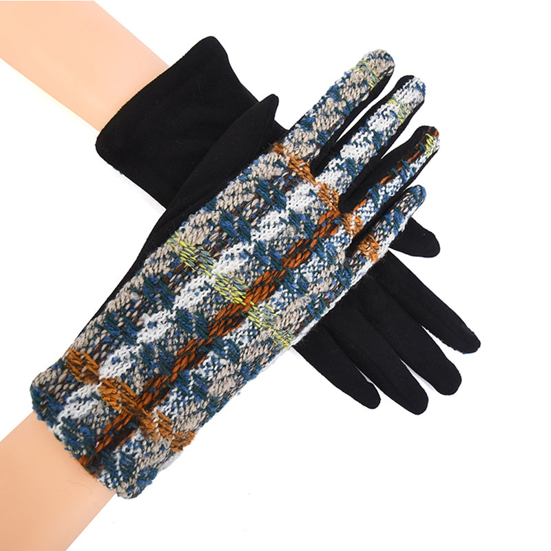 Skye Women Plaid Winter Tartan Gloves