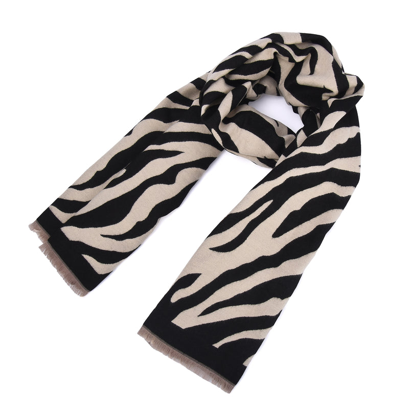 Savanah Women's Oversized Animal Print Scarf